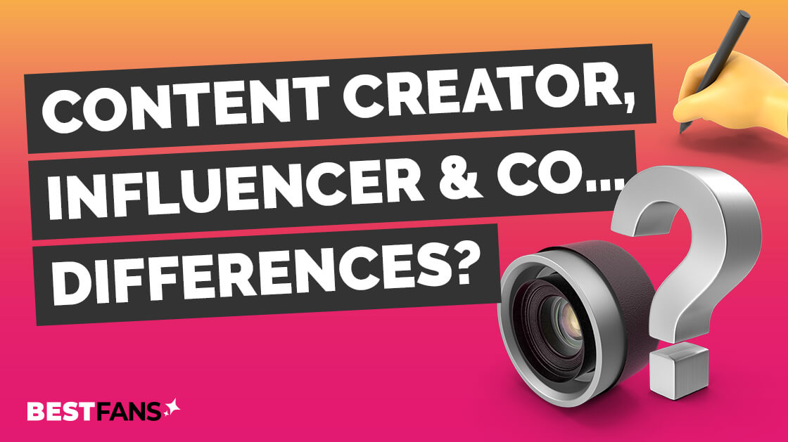 Content Creator, Influencer & Co - what makes the difference?