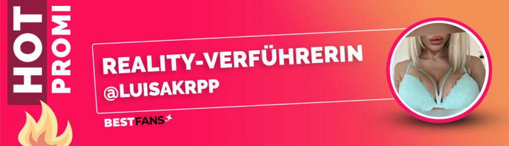 Reality-TV Star Luisa Krappmann mit professionellen Promi-Nacktbildern und exklusiven Fotostrecken.