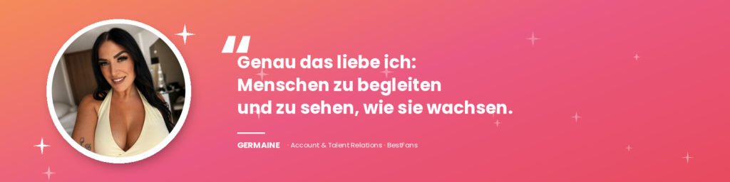 BestFans Creator Support Germaine