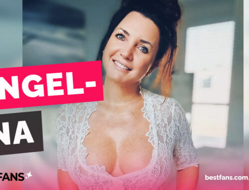 Angel-Ina mit einem Wort: Provokant